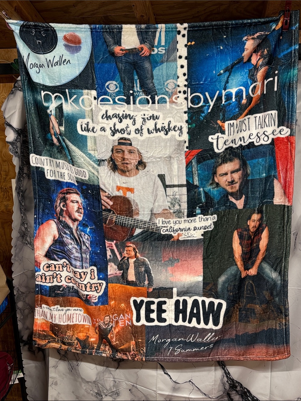 50x40 Morgan Wallen Blanket
